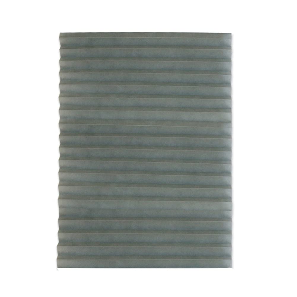 Temporary Blinds, Vertical Pleated Blinds No Drilling Self Adhesive Blinds Easy to Install Fits Blinds Window Roller for Bathroom Kitchen Living Room Office Window (Brown, 60 * 150cm)