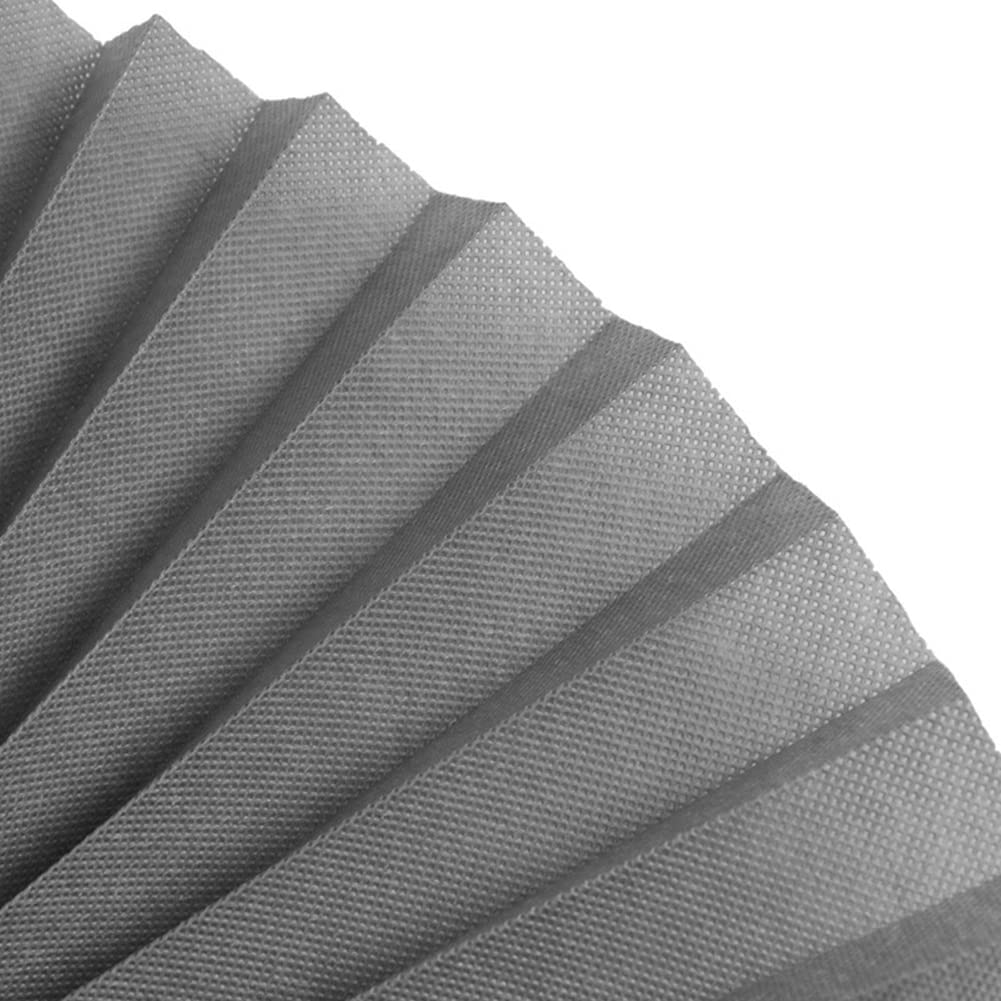 Temporary Blinds, Vertical Pleated Blinds No Drilling Self Adhesive Blinds Easy to Install Fits Blinds Window Roller for Bathroom Kitchen Living Room Office Window (Brown, 60 * 150cm)