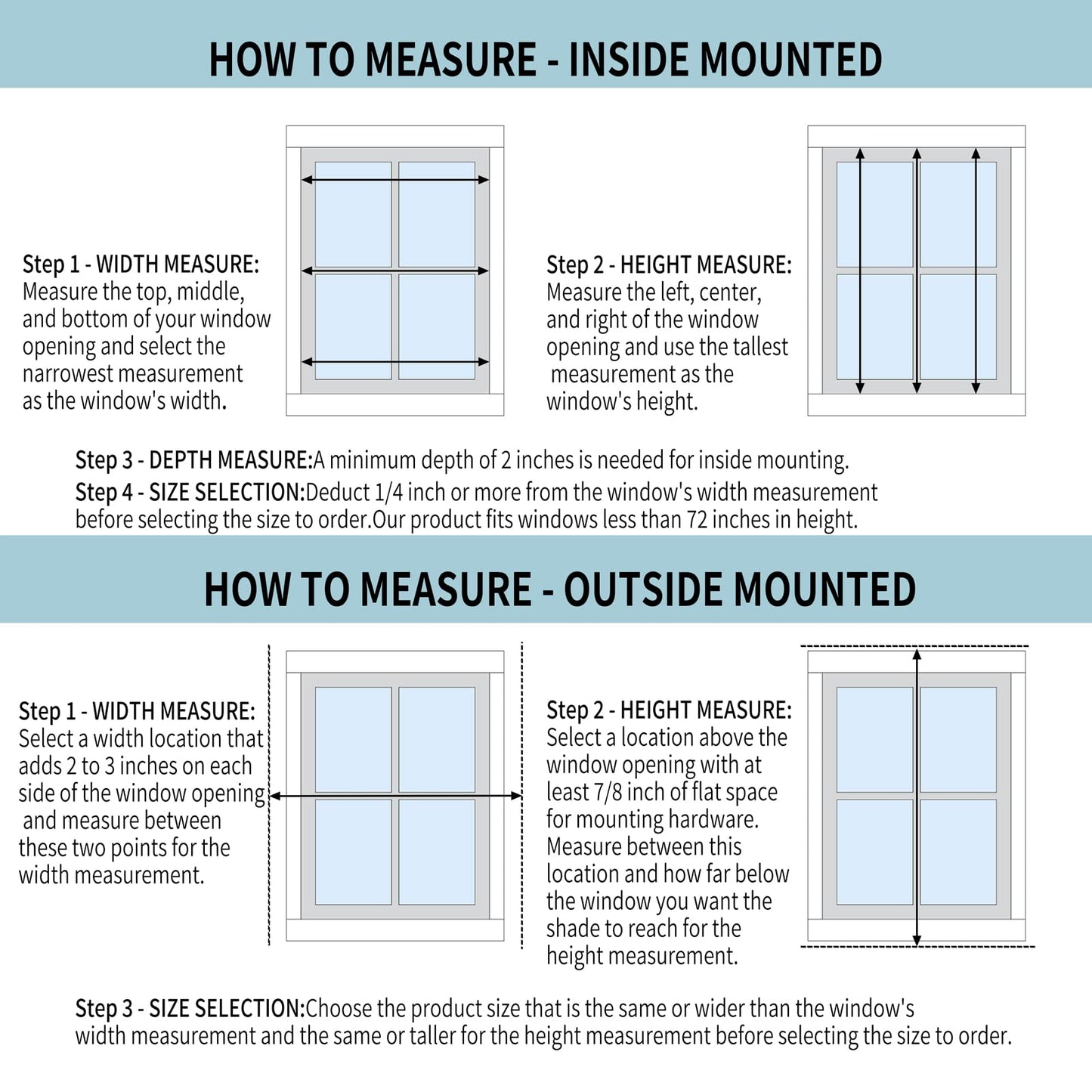 Blackout Roller Shades Blinds Cordless for Windows Pull Down Room Darkening Door Blinds with Thermal Insulated Easy to Install for Living Room,Bedroom,Home,Office Bathroom White 23" W x 72" H