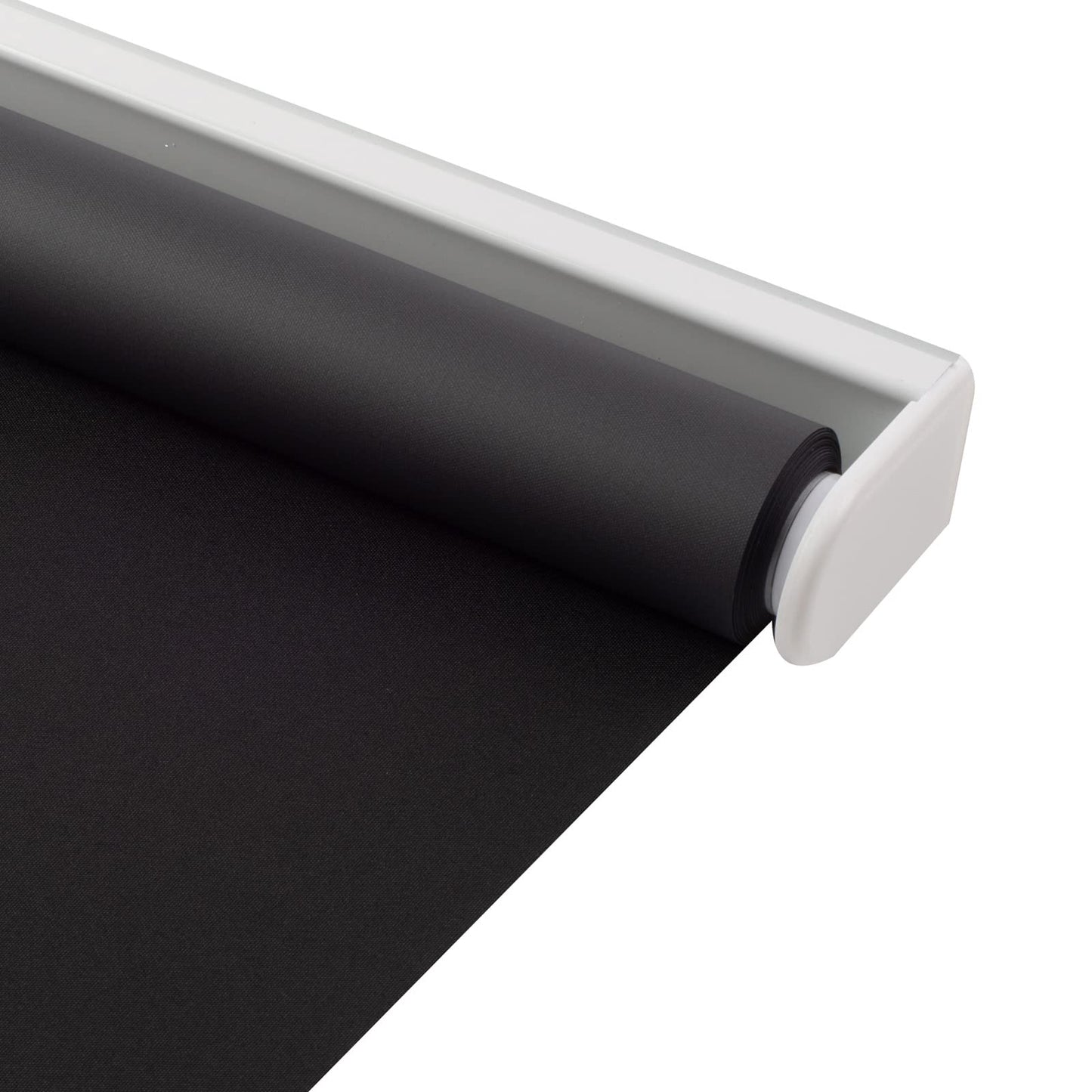 Blackout Roller Shades Blinds Cordless for Windows Pull Down Room Darkening Door Blinds with Thermal Insulated Easy to Install for Living Room,Bedroom,Home,Office Bathroom White 23" W x 72" H