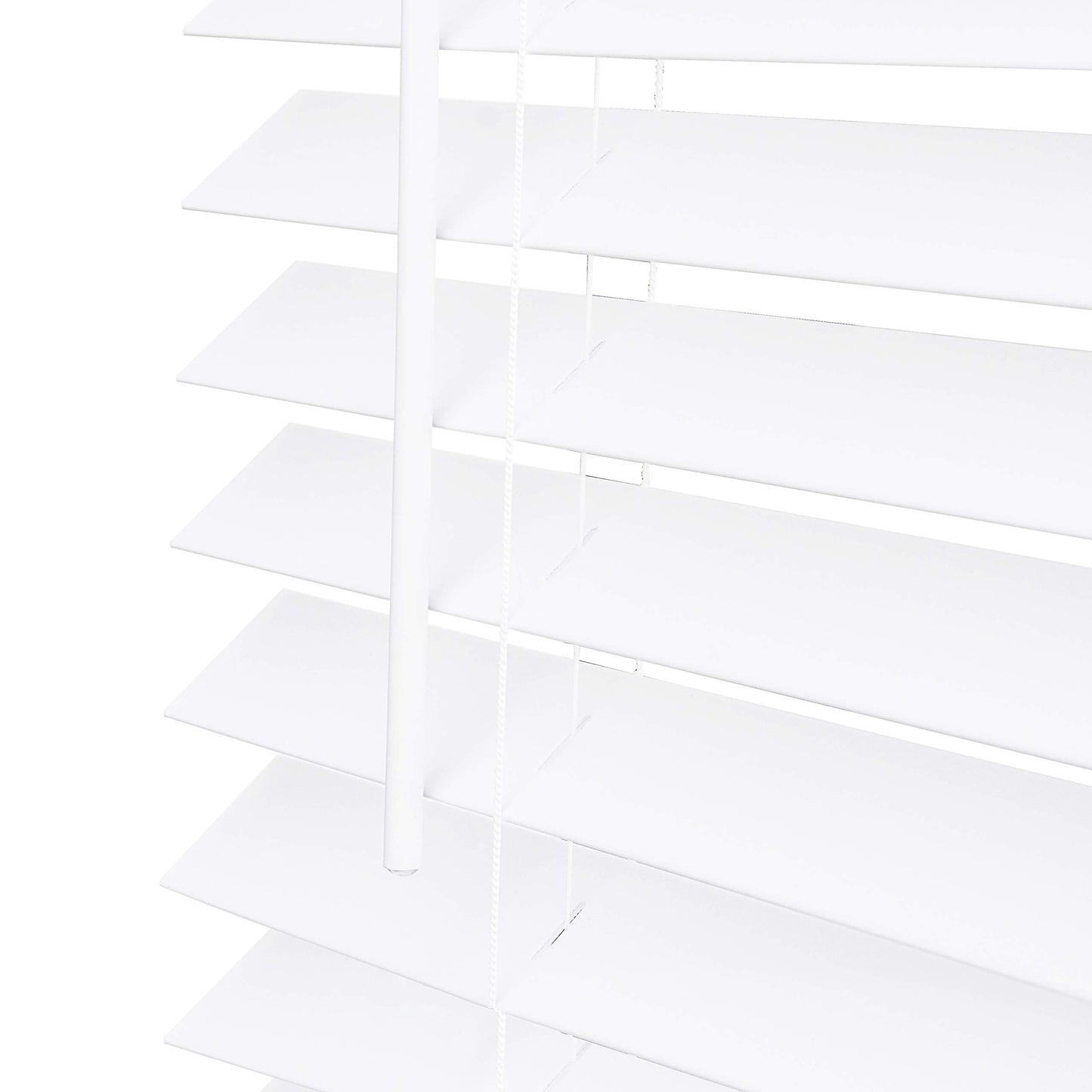 CHICOLOGY Faux Wood Blinds , Window Blinds , Wood Blinds , Window Shades , Window Treatments , Blinds & Shades , Window Shades For Home , Wooden Blinds , Basic White , 34"W X 60"H